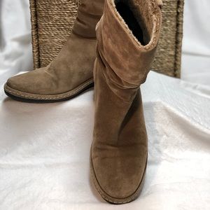 Stuart Weitzman Bear Sport Suede Boots